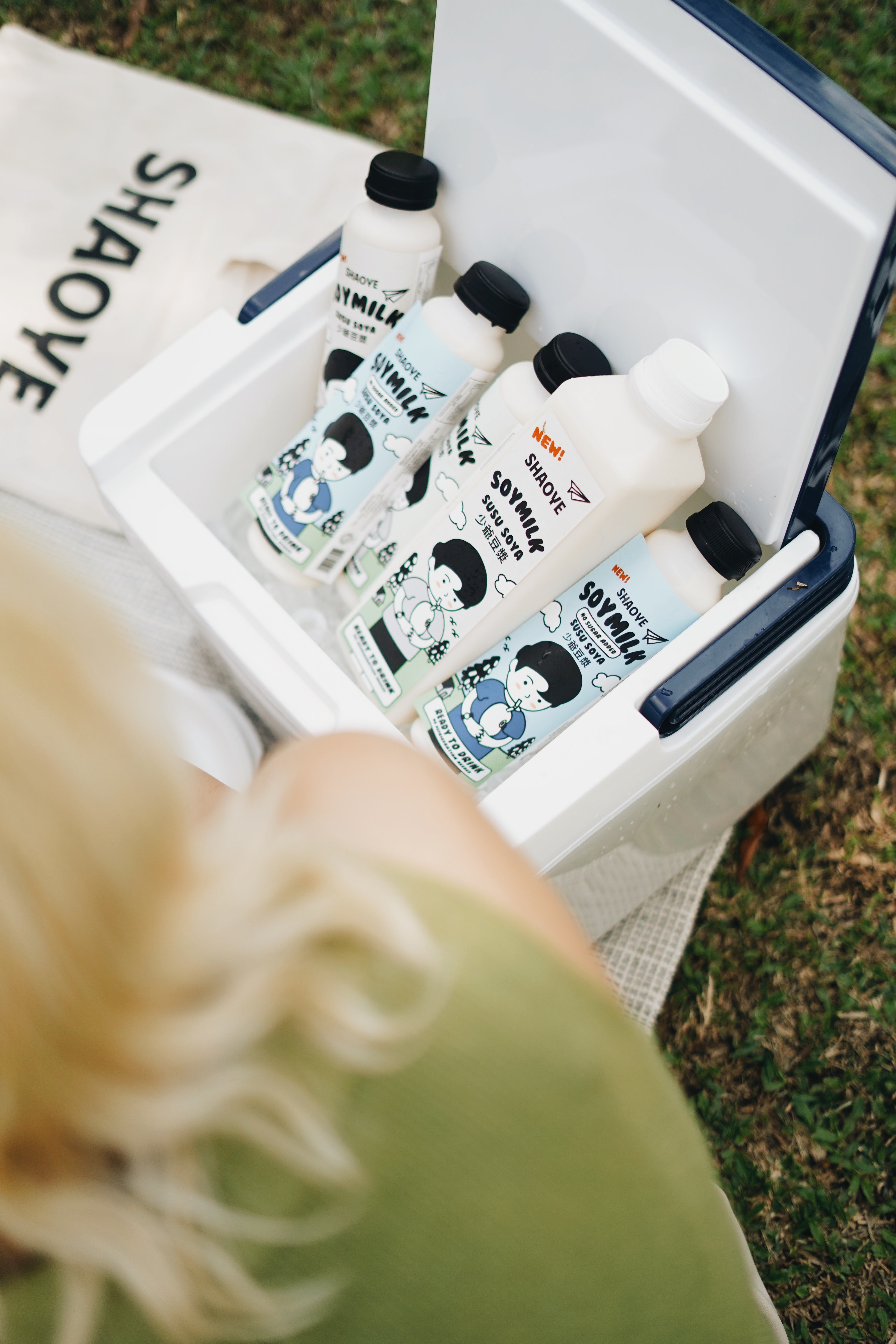 Shaoye Soymilk Original Bottle (350ml)